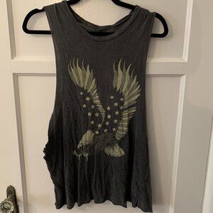 Brandy Melville Eagle Graphic Tank Top